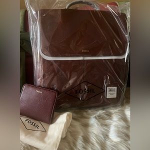 Fossil Claire backpack/wallet